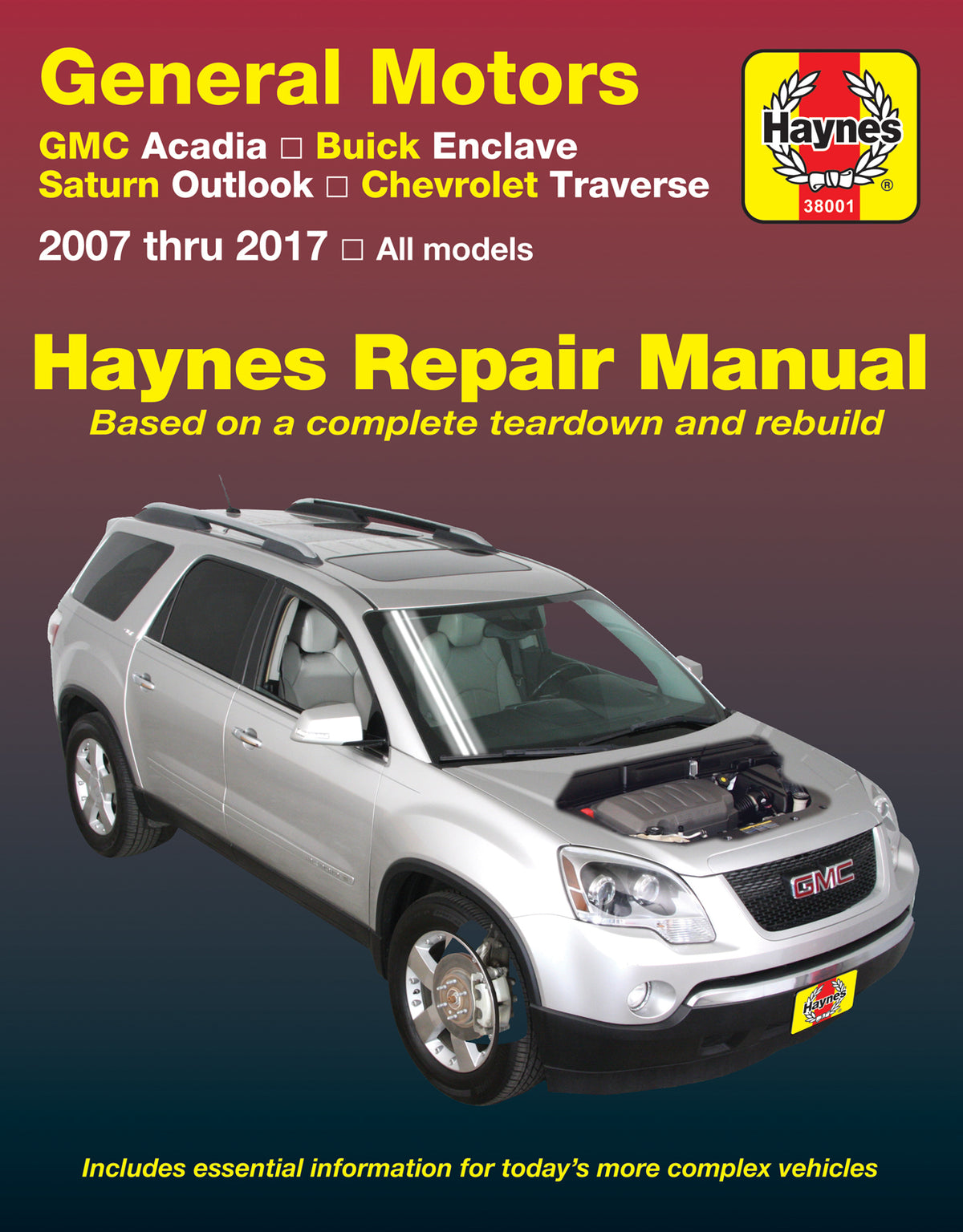 GMC Acadia , Enclave, Outlook, Traverse (2007 - 2017)