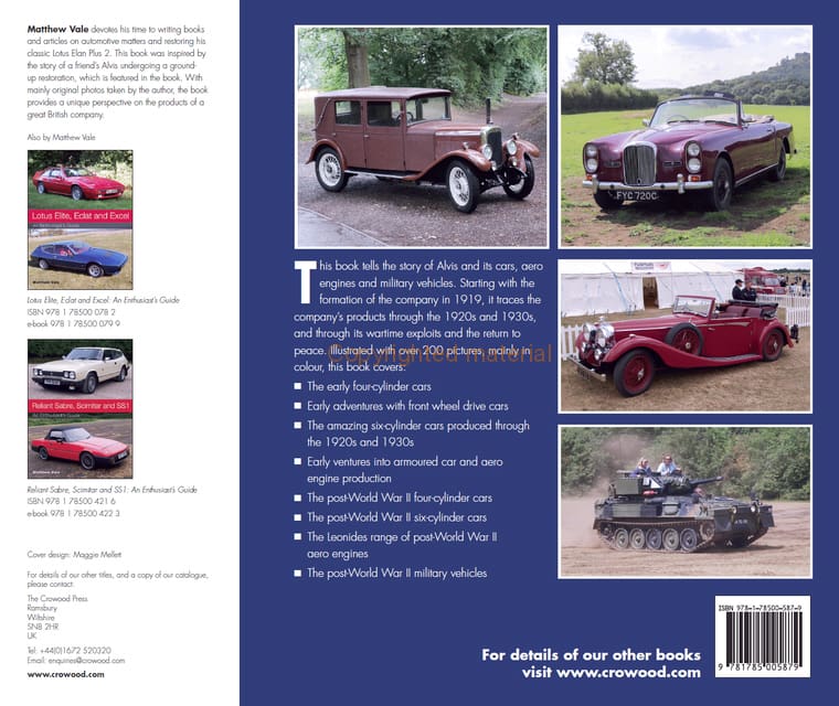 ALVIS - The Complete Story