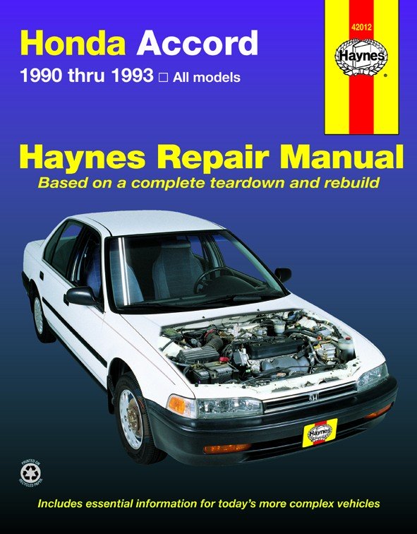 Honda Accord 1990 - 1993