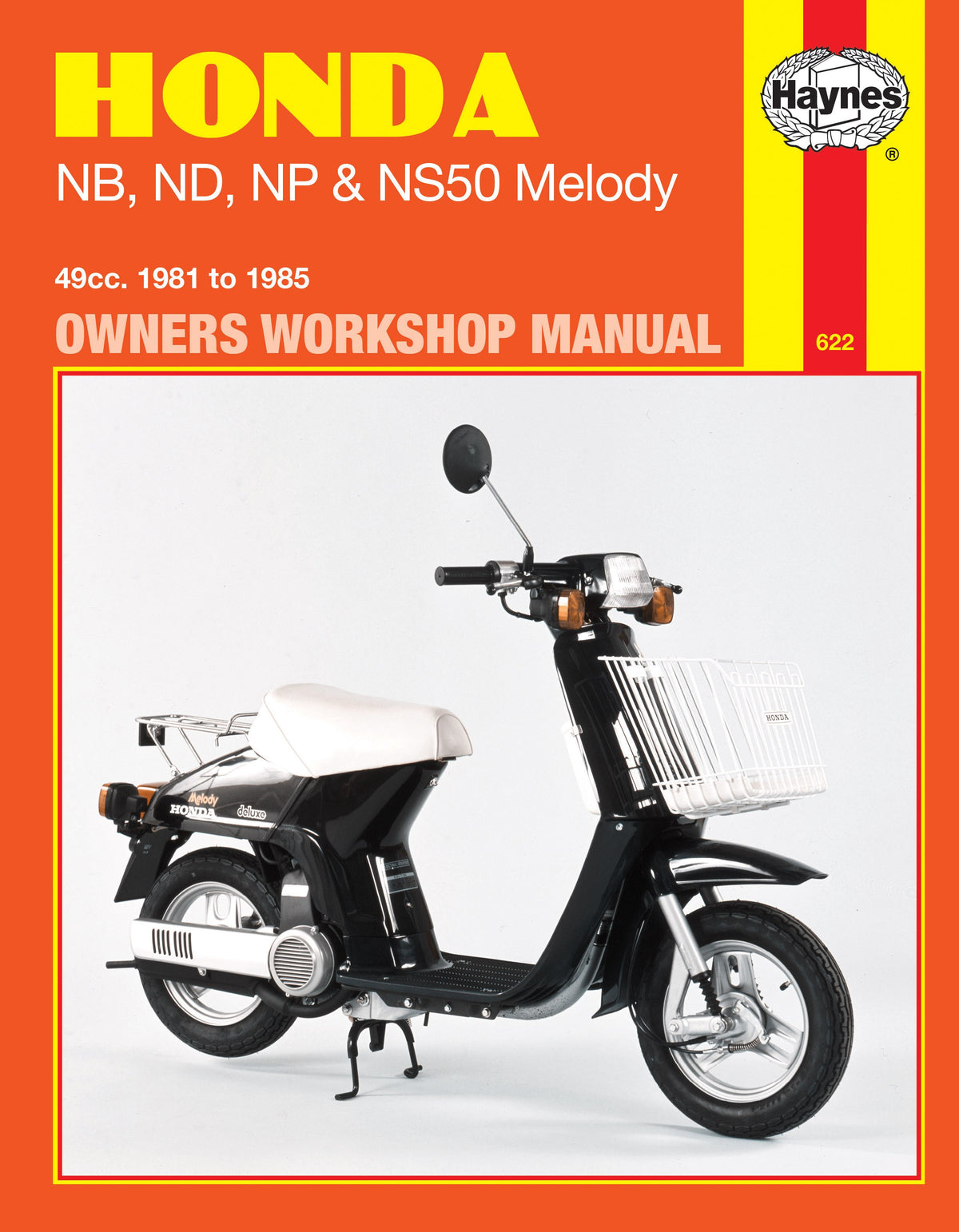 Honda NB, ND, NP & NS50 Melody Owner's Workshop Manual