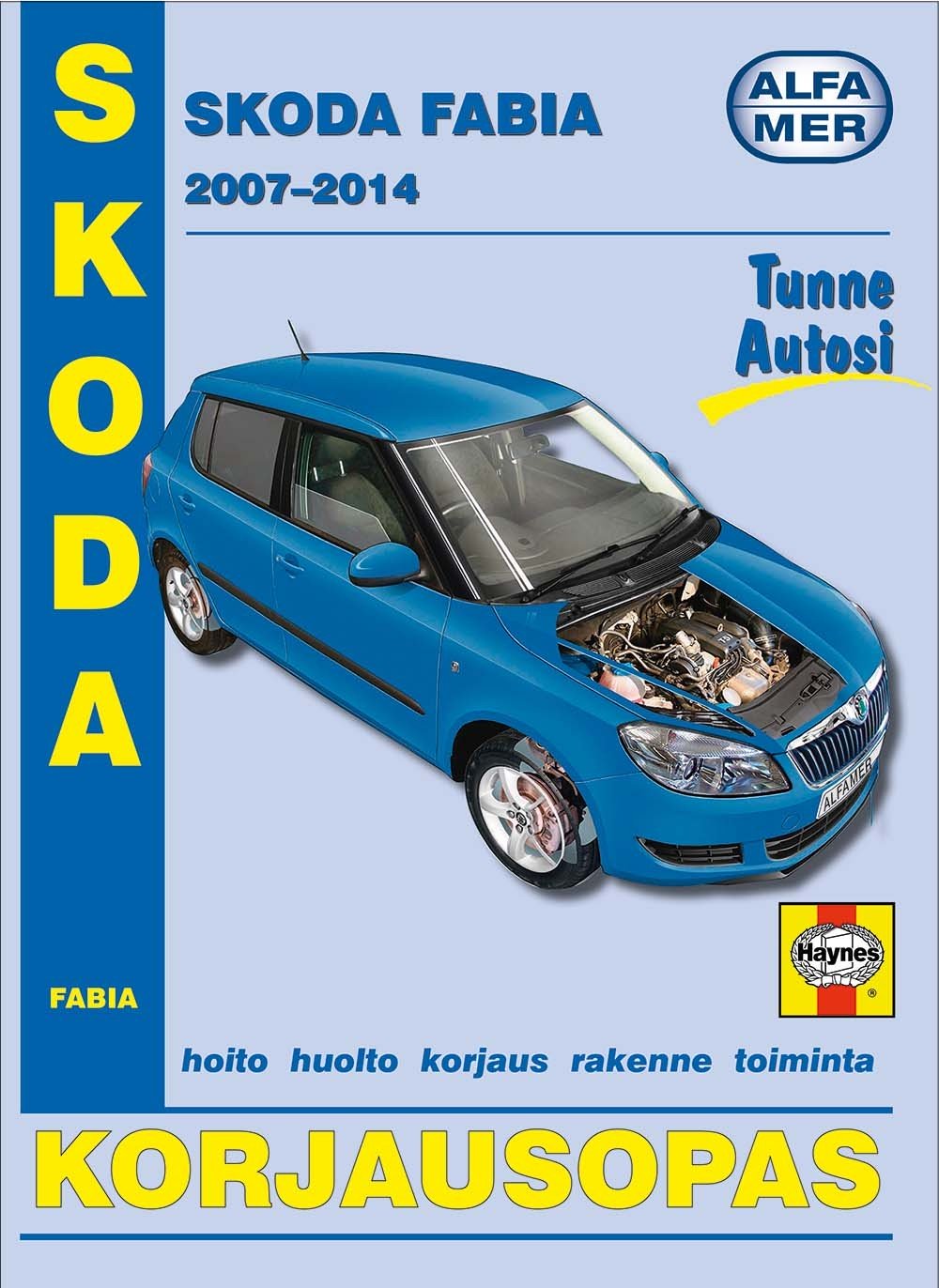 Skoda Fabia 2007-2014 korjausopas suomeksi - Alfamer