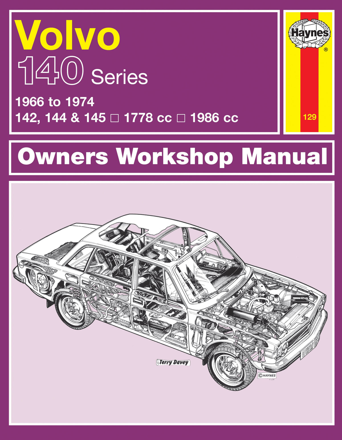 Volvo 140 142/144/145 1966 - 1974 Classic Reprint