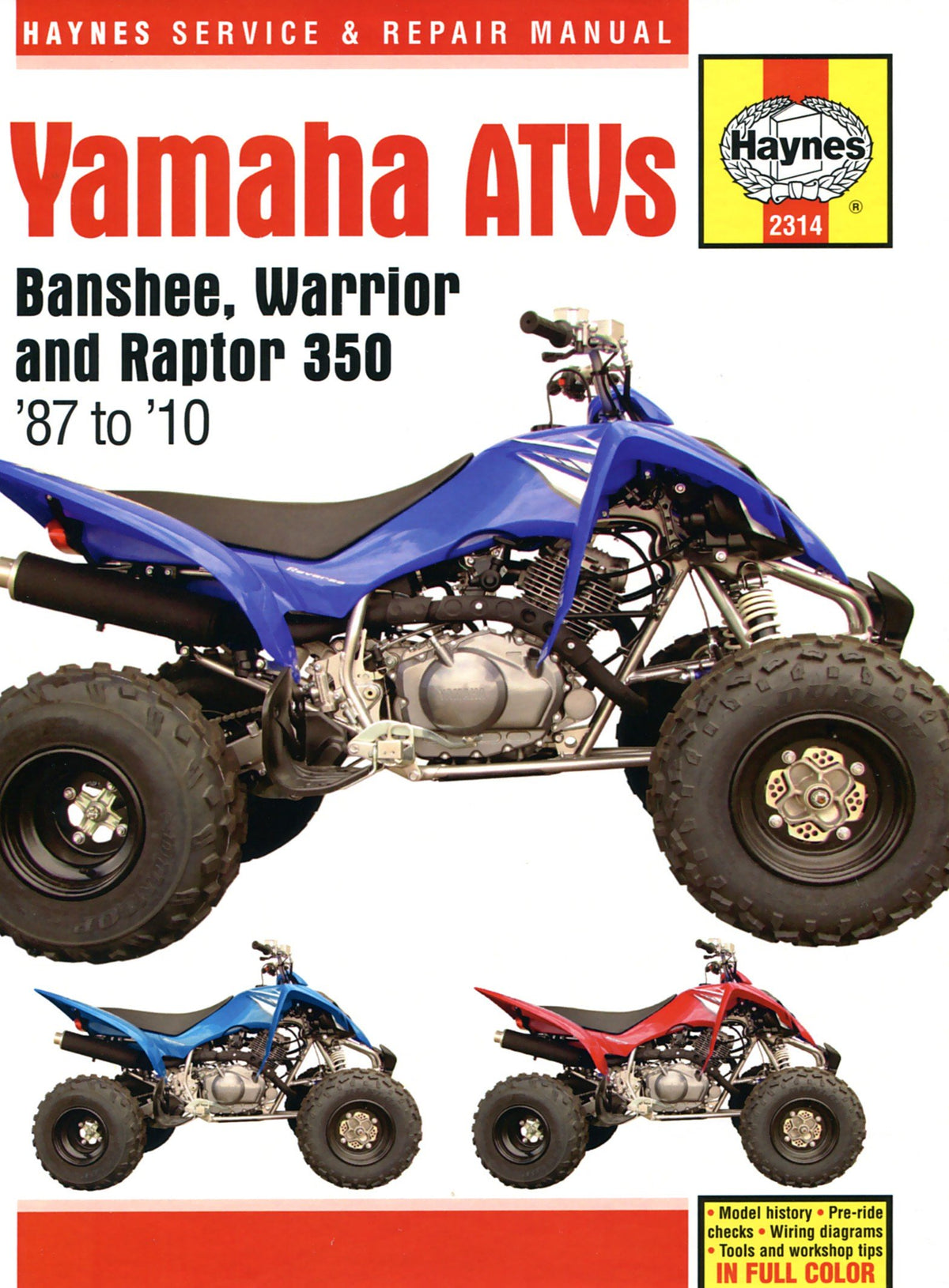 Yamaha ATVs 1987 - 2010