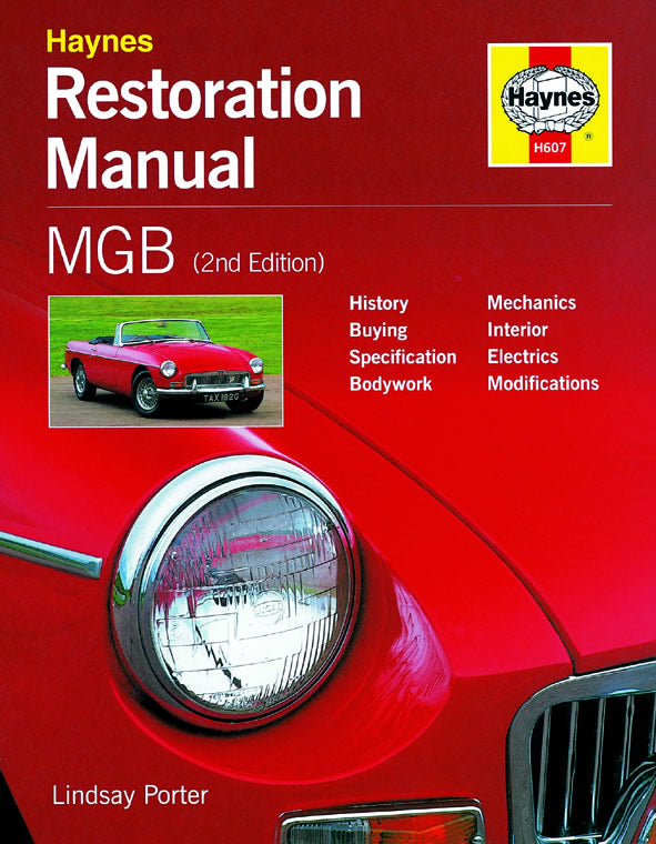 MGB Restoration Manual