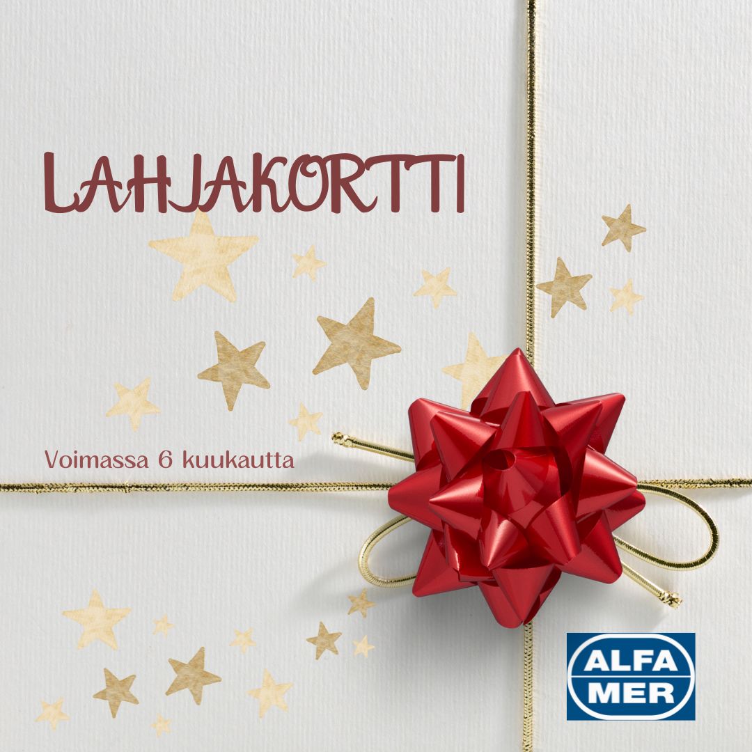 Alfamer lahjakortti