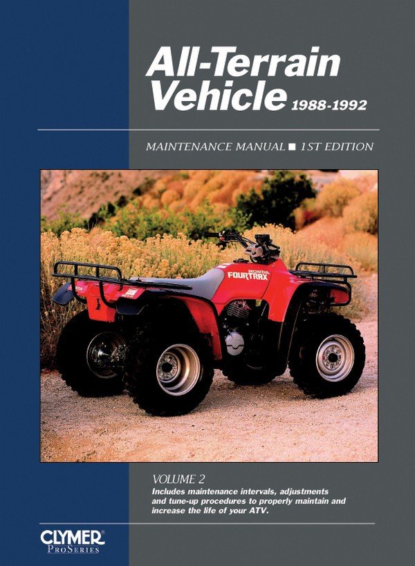 ATV Maintenance Manual 1988-1992 Vol. 2
