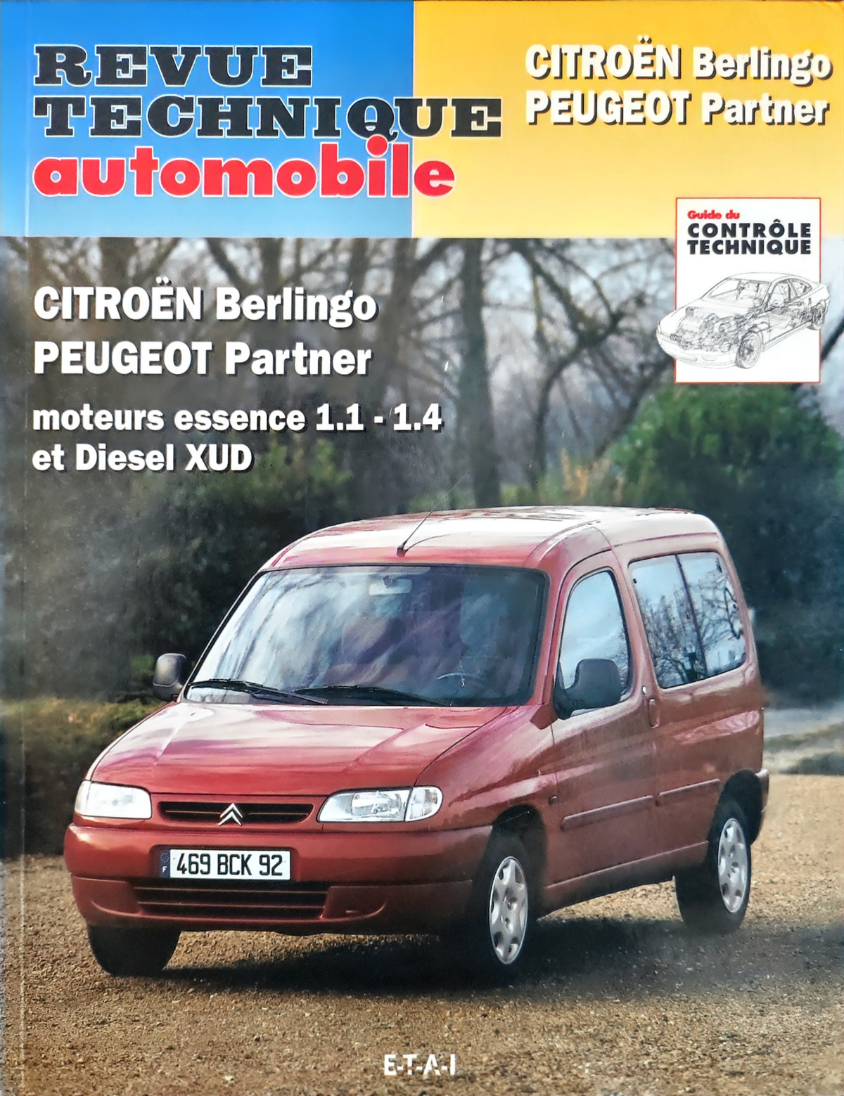 Citroen Berlingo 1.1L &amp;1.4L b/d XUD