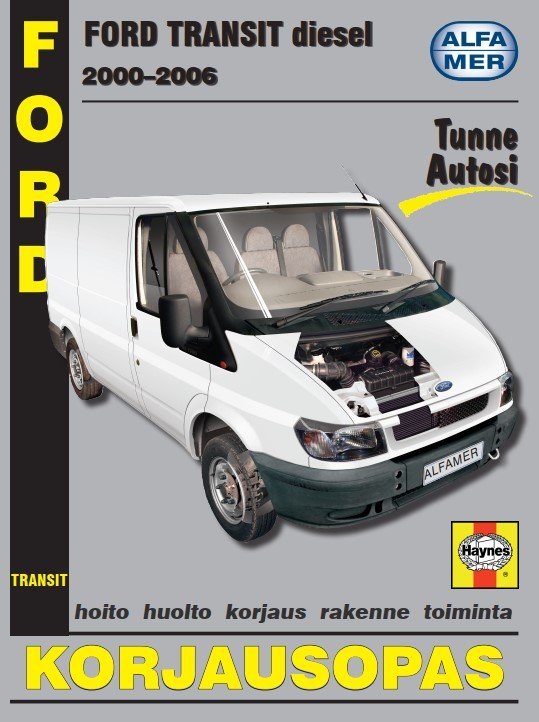 Ford Transit diesel 2000-2006 korjausopas suomeksi - Alfamer