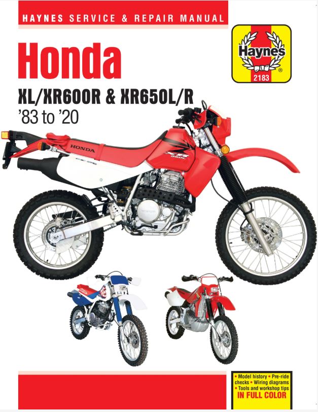 Honda XL/XR600R & XR650L/R 1983 - 2020