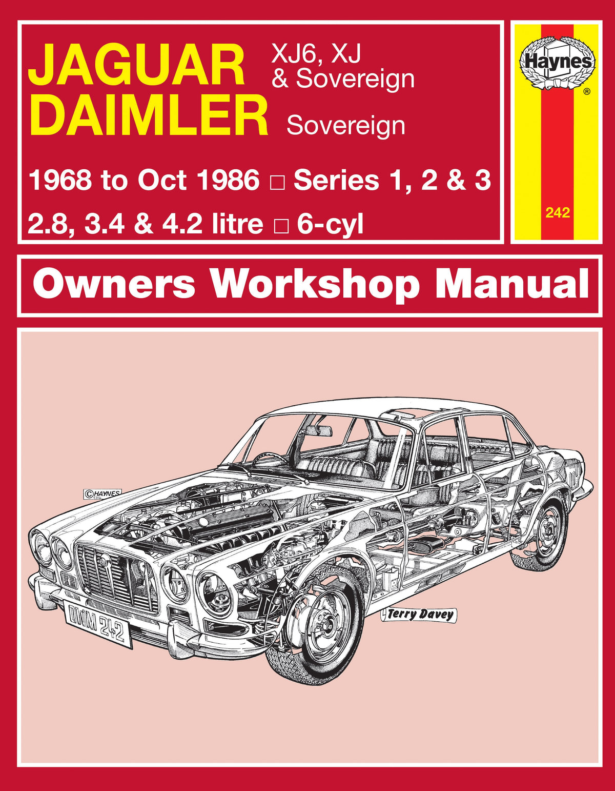 Jaguar XJ6/XJ/Sovereign 1968 - oct 1986