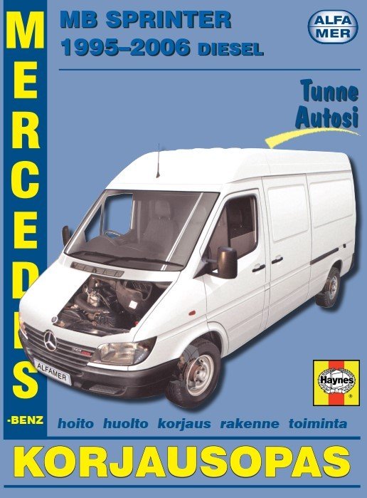 Mercedes Sprinter diesel 1995-2006 korjausopas suomeksi - Alfamer