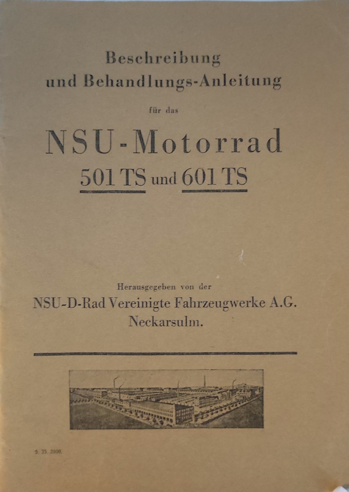 NSU 501 -35 (BE)