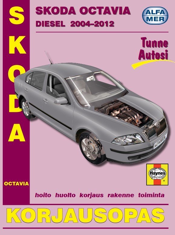 Skoda Octavia 2004-2012 diesel korjausopas suomeksi - Alfamer