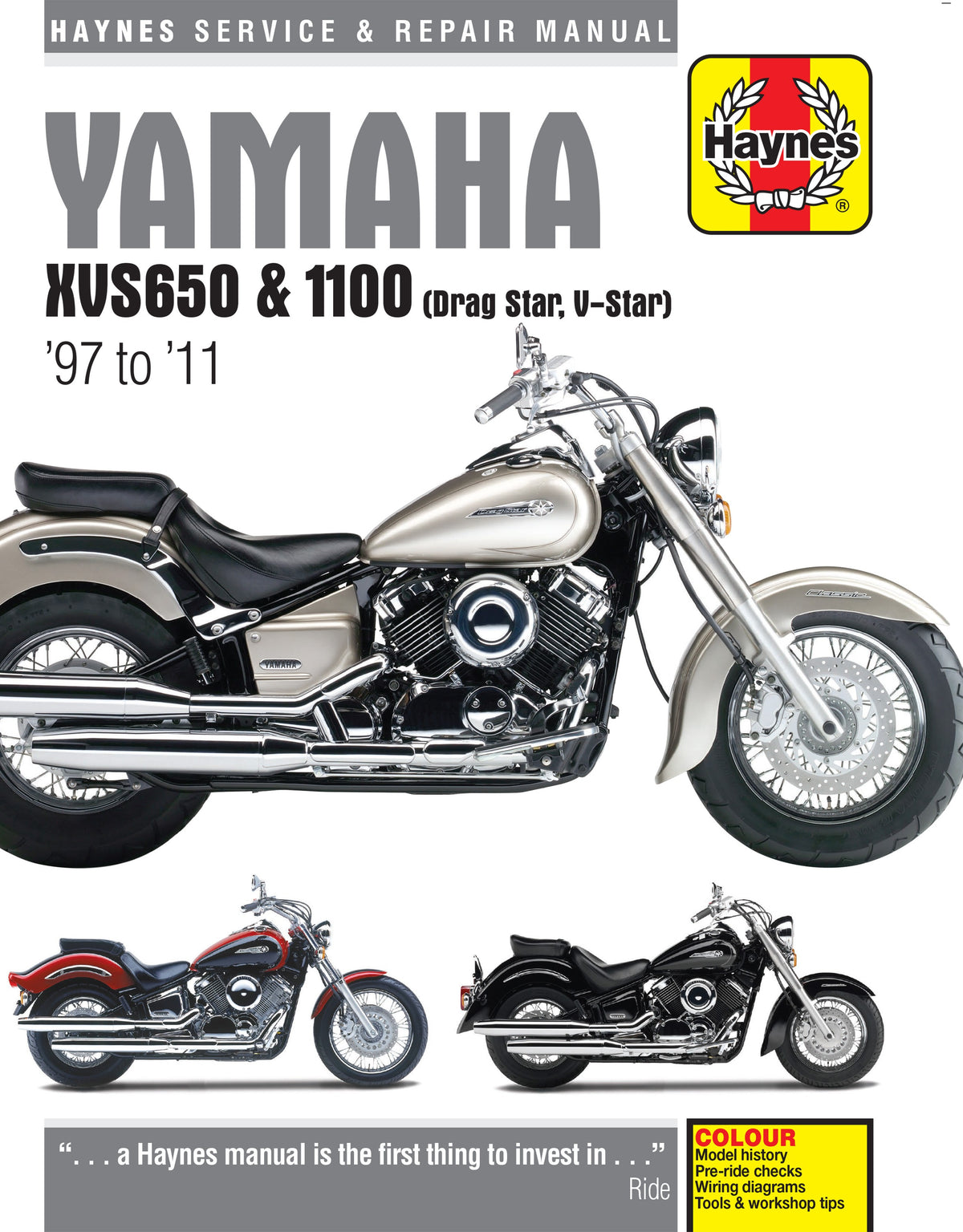 Yamaha XVS650 & 1100 Drag Star /V-Star 1997-2011
